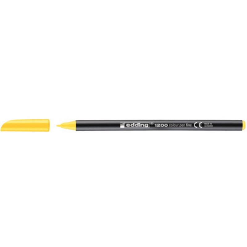 ROTULADOR PUNTA FINA 1200 AMARILLO EDDING 1200-05