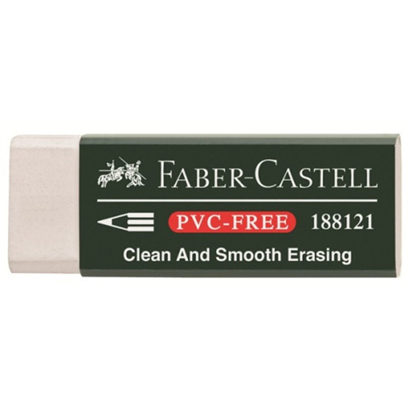 Faber-Castell 188121 goma Plástico Blanco 1 pieza(s)