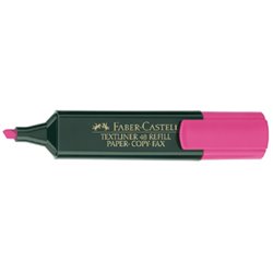 MARCADOR FLUOR TEXTLINER ROSA FABER CASTELL 154828