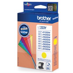 BROTHER TINTA LC223YBP MFCJ4420DW/MFCJ4620DW , LARGA DURACIÓ