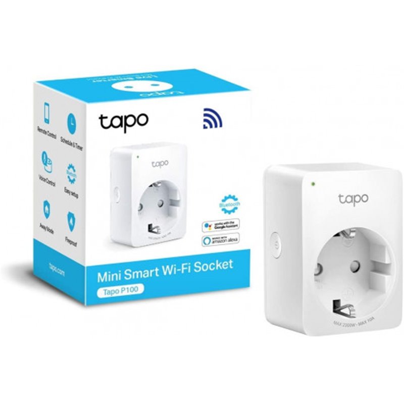 Tapo P100 enchufe inteligente 2300 W Blanco