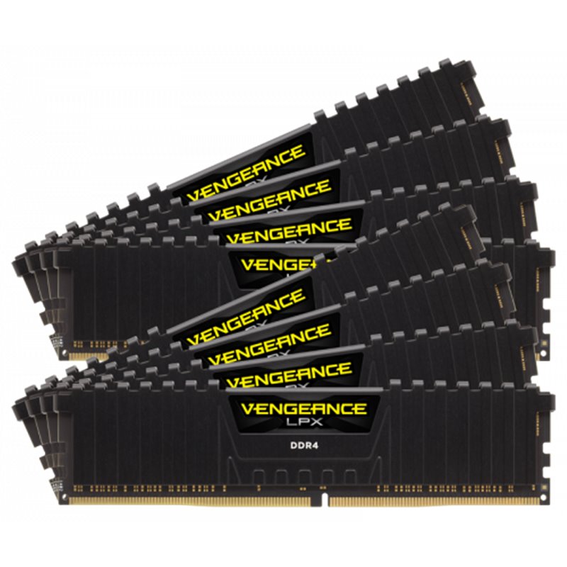 Corsair Vengeance LPX CMK256GX4M8E3200C16 módulo de memoria 256 GB 8 x 32 GB DDR4 3200 MHz