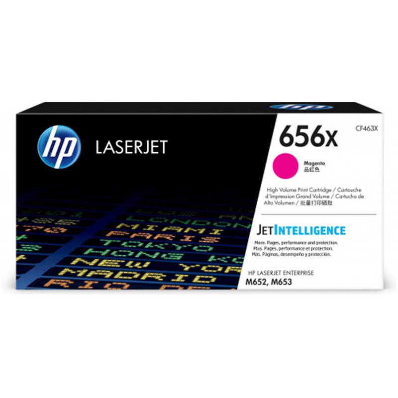 HP TONER 656X MAGENTA ALTA CAPACIDAD LASERJET M652 (CF463X)