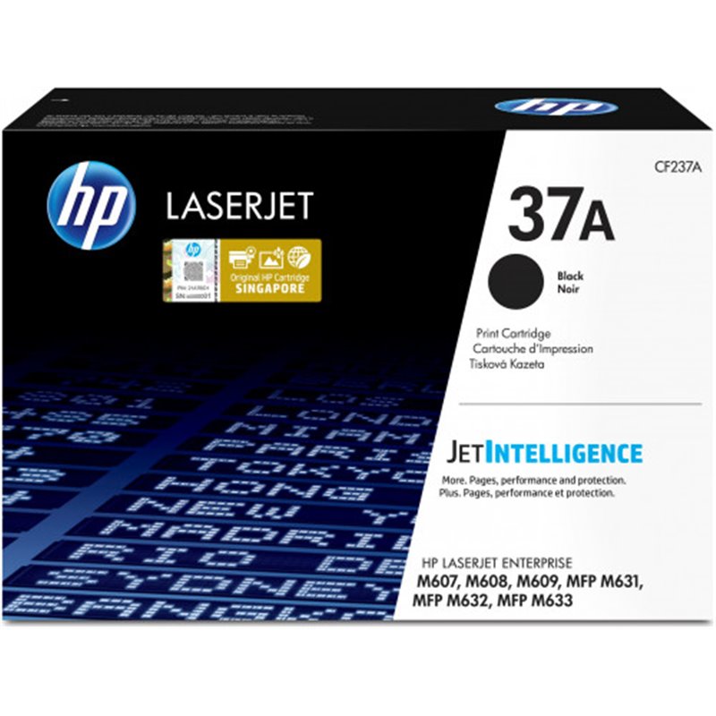 HP 37A TONER HP37A NEGRO (CF237A)