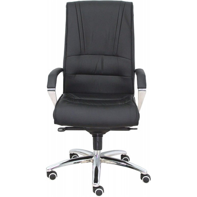 SILLÓN MODELO GINETA SIMIL PIEL NEGRO PIQUERAS Y CRESPO 251CBNE