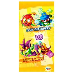 TOALLA Iron Defenders versus Double Acids Super Zings