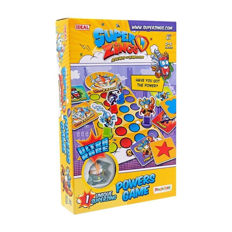 SUPERZINGS JUEGO DE MESA KID KAZOOM RARE-POWER GAME