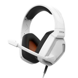 AURICULARES GAMING KOPA PRO BLANCO. STEREO/PC/PS4/PS5/SWITCH/SMARTPHONE/TABLET (NXKROMKOPAPROWH)