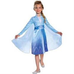 DISFRAZ DISNEY FROZEN 2 ELSA DE VIAJE CLASSIC TALLA 7-8 AÑOS