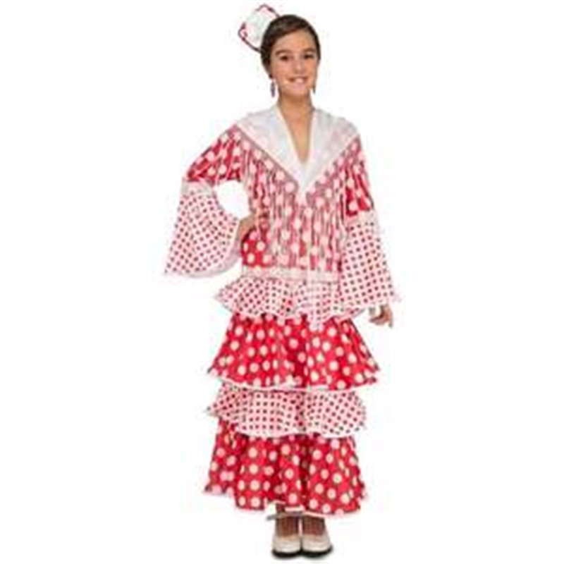 DISFRAZ FLAMENCA ROCIO 5-6 AÑOS (VESTIDO (NO INCLUYE MANTONCILLO))