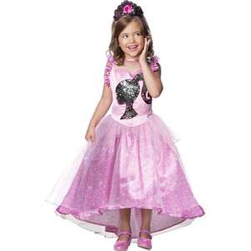 DISFRAZ INFANTIL BARBIE PRINCESA TALLA M (5/6 AÑOS)