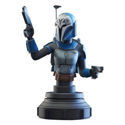 Busto Bo-Katan Kryze Star Wars The Clone Wars 15cm