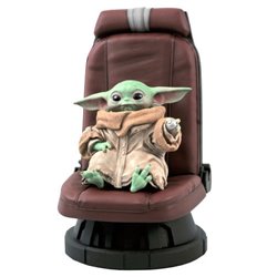 Estatua Yoda The Child in Chair The Mandalorian Star Wars 30cm