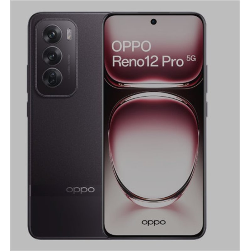 OPPO RENO12 PRO 5G 512GB 12GB BLACK CASE/STIC/CAR 80W/AIR3