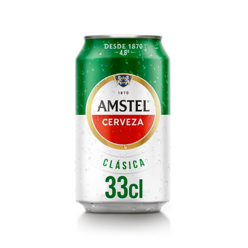 BOTE CERVEZA AMSTEL CLASSICA