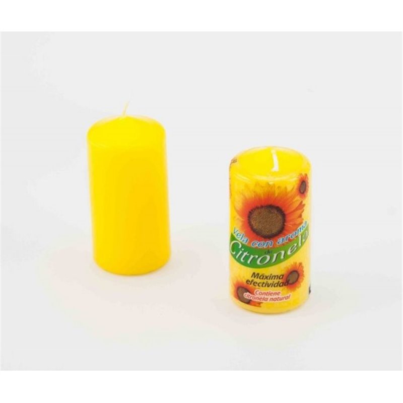 Vela Perfumada Citronela 90x45 mm.