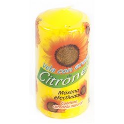 Vela Perfumada Citronela 90x45 mm.