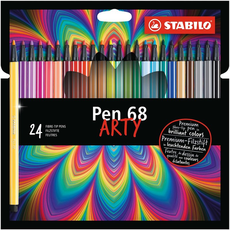 ESTUCHE ARTY STABILO ROTULADOR PREMIUM PEN 68