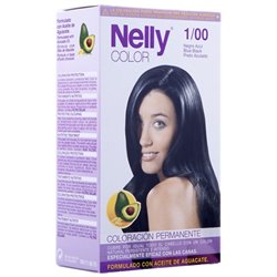 SET TINTE NELLY 1/00 NEGRO AZUL