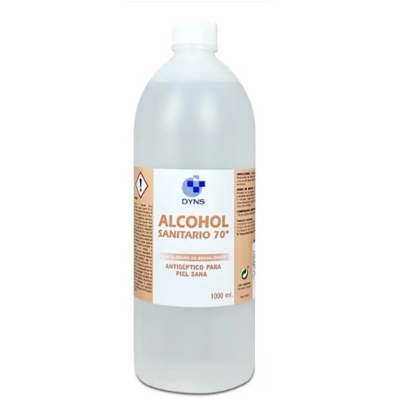 ALCOHOL SANITARIO 70� - 1L. - DYNS