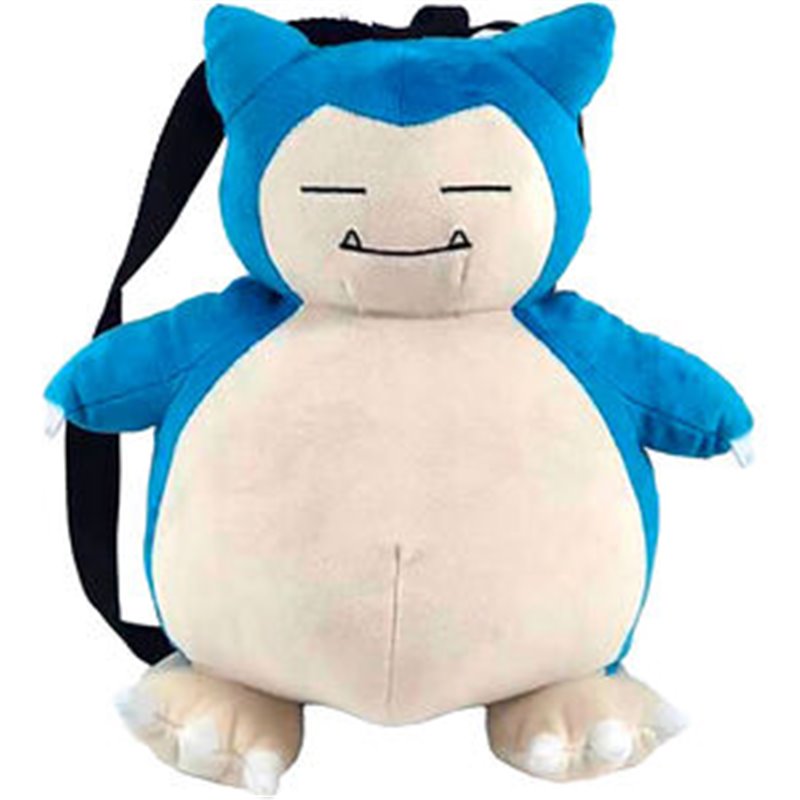 MOCHILA PELUCHE SNORLAX POKEMON 29CM