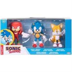 BLISTER 3 FIGURAS CLASSIC SONIC THE HEDGEHOG 10CM