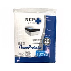 ncp care cubrecamas protector 60x90 cm 20 unidades