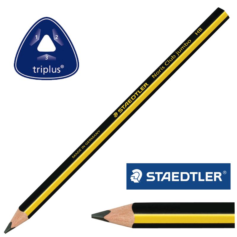 Lapiz Staedtler Noris Club Jumbo triangular aprendizaje