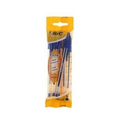 BIC CRISTAL AZUL X5