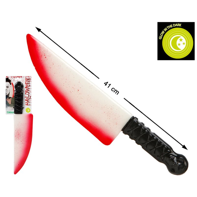 CUCHILLO 41X10 CM GLOW IN THE DARK