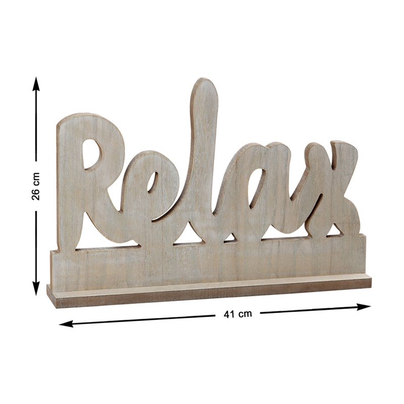 DECORACION RELAX 41x5x26cm