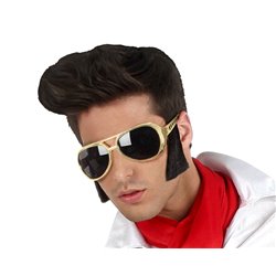 GAFAS CON PATILLAS DORADO