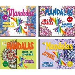 MANDALAS LIBRO PARA COLOREAR