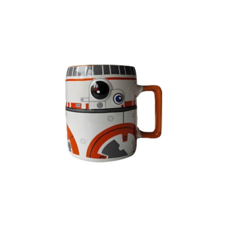 TAZA DE CERAMICA CON RELIEVE BB8