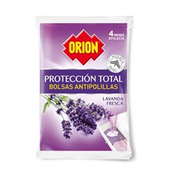 BOLSAS ANTIPOLILLAS Y ANTI�CAROS LAVANDA FRESCA ORION