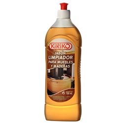 JABON LIMPIADOR PARA MUEBLES Y MADERAS 750ml