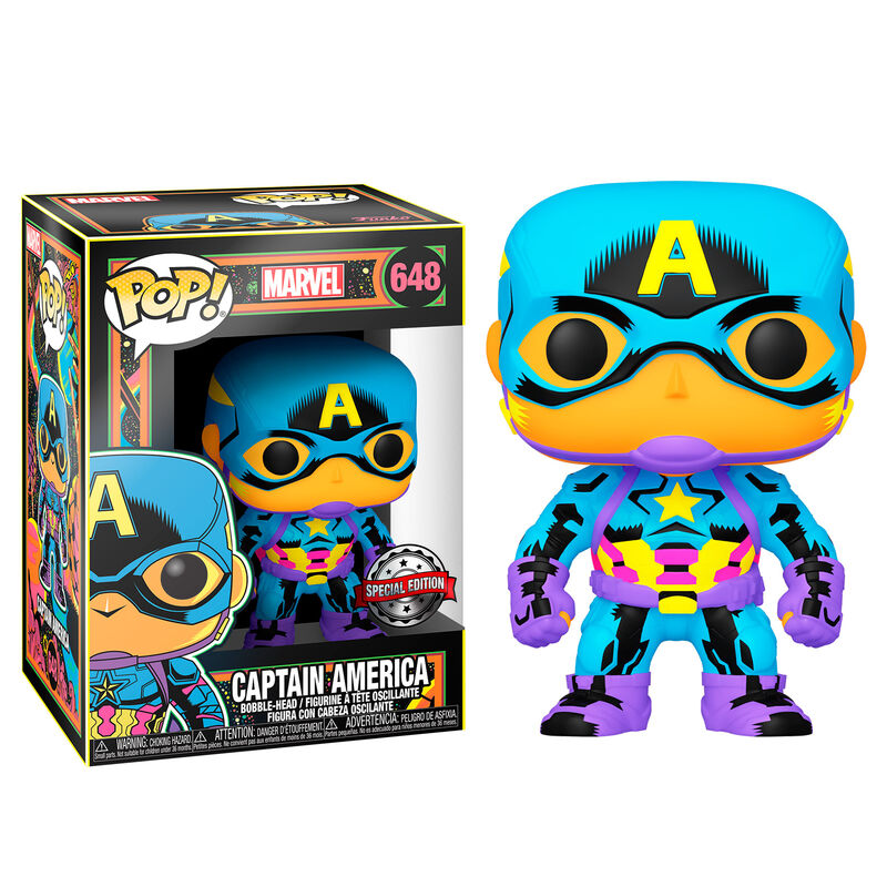 FUNKO POP! CAPITAN AMERICA 648 EDICION ESPECIAL - MARVEL