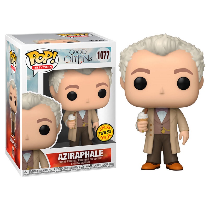 FUNKO POP TV! AZIRAPHALE ESPECIAL 1077 - GOOD OMENS