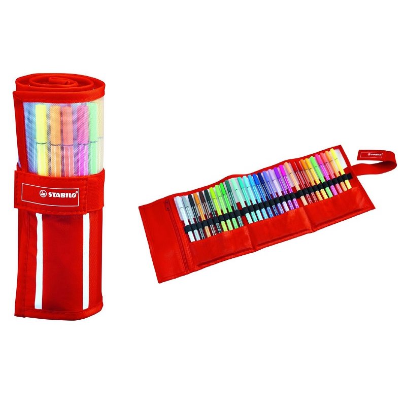 ESTUCHE ROLLERSET STABILO Pen 68 x 30 uds