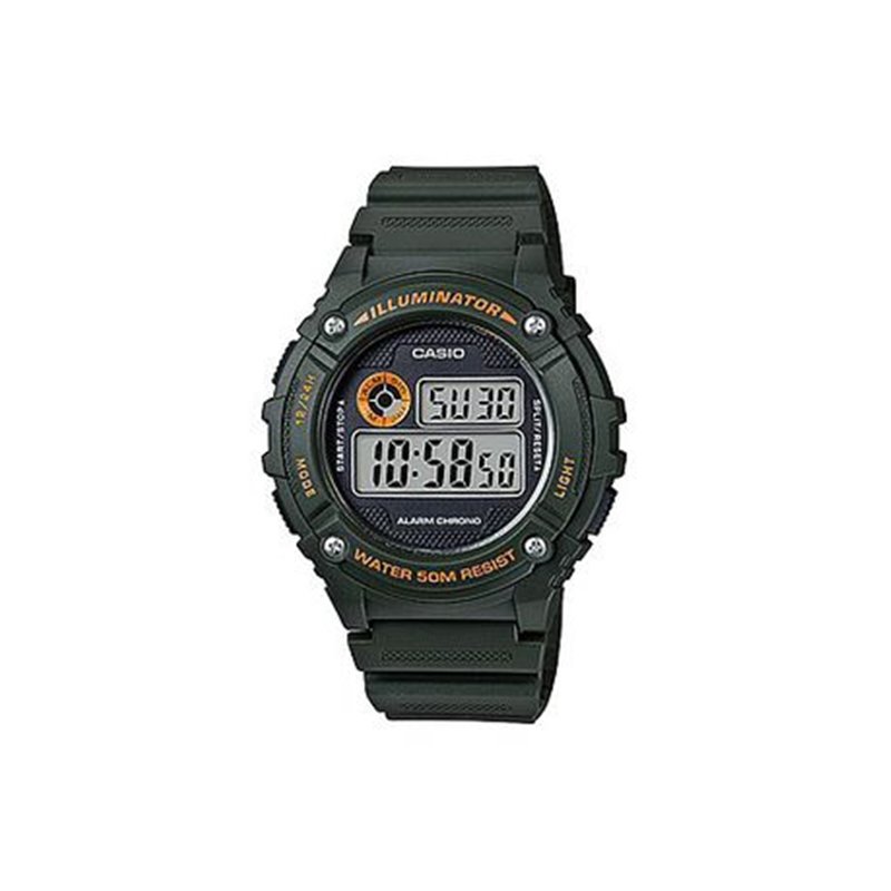 RELOJ CASIO CABALLERO W-216H-3BVDF