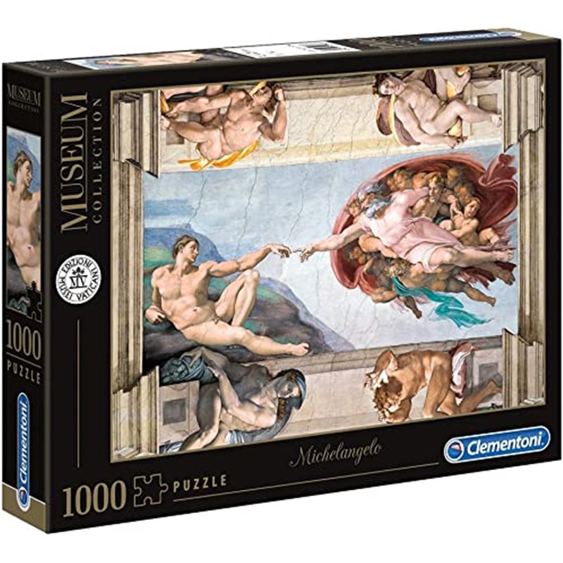 PUZZLE LA CREACION DEL HOMBRE MICHELANGELO 1000 PCS