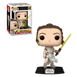 FUNKO POP! REY SABLE AMARILLO 432 - STAR WARS