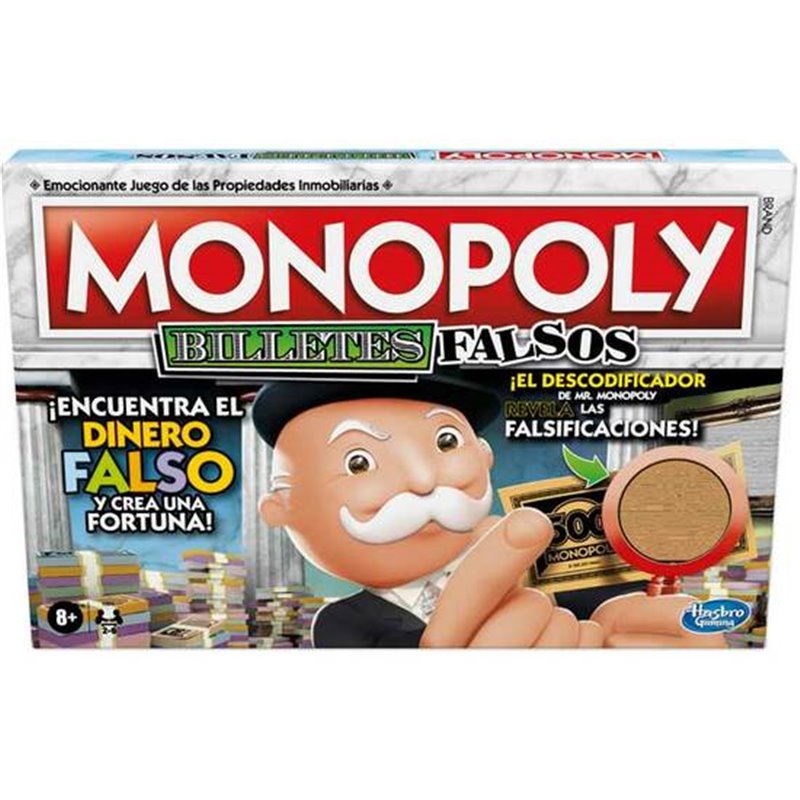 JUEGO MONOPOLY BILLETES FALSOS