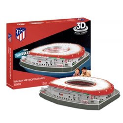 PUZZLE 3D ESTADIO ATLETICO MADRID WANDA METROPOLITANO