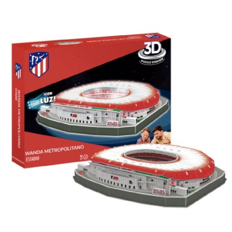 PUZZLE 3D ESTADIO ATLETICO MADRID WANDA METROPOLITANO