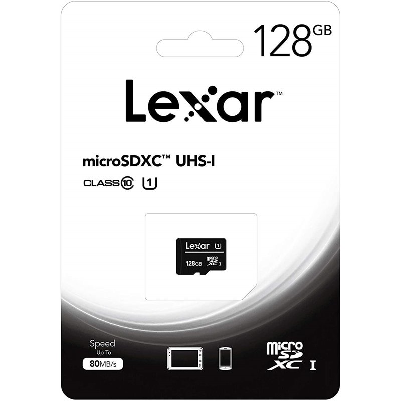 TARJETA MEMORIA 128GB CLASS 10 80MB/S MICRO SDXC UHS-I