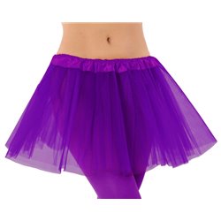 TUTU MORADO TALLA UNICA