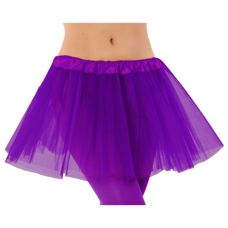 TUTU MORADO TALLA UNICA