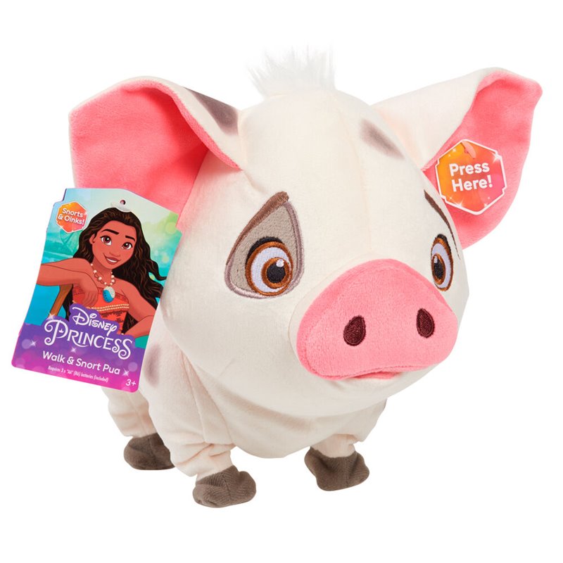 Peluche Pua Camina y Gru�e Vaiana 2 Disney