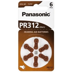 Panasonic Pilas para aud�fonos PR312 B6